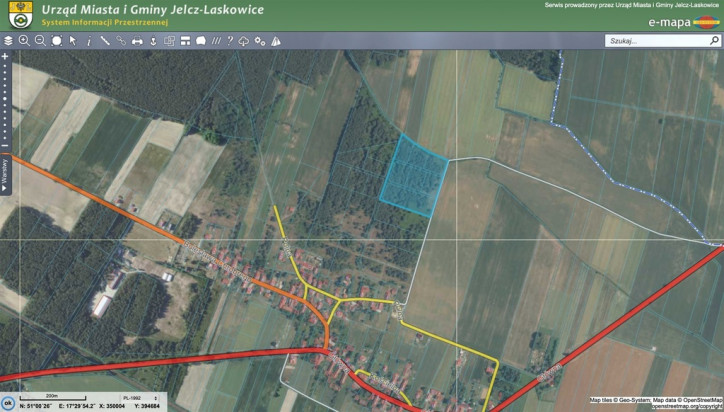 Działka Sprzedaż Biskupice Oławskie Polna 3