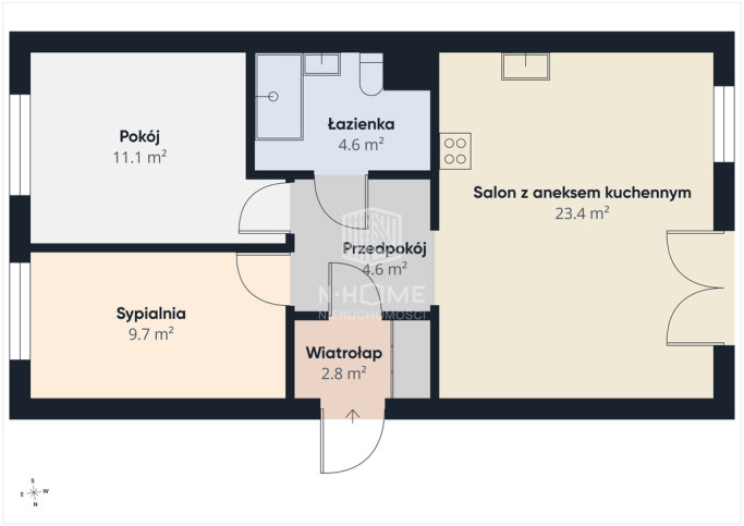 Mieszkanie Sprzedaż Kiełczów Akacjowa 2